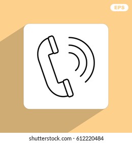 Line icon- handset 