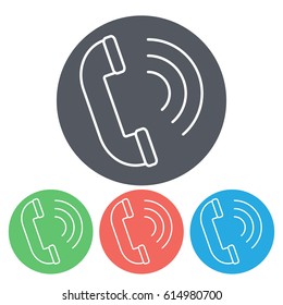 Line icon- handset 