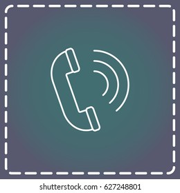 Line icon- handset 