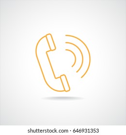 Line icon- handset 