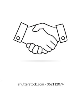 Line Icon Handshake