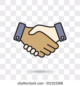 Line icon-   handshake