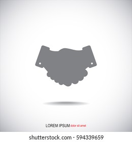 Line icon-   handshake