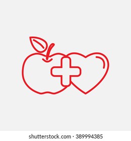 Line icon- health