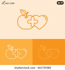 Line icon- health