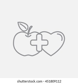 Line icon- health