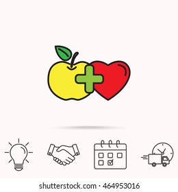Line icon- health