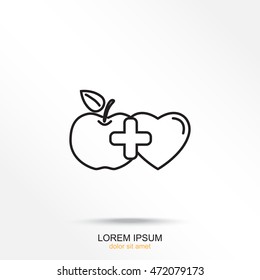 Line icon- health