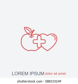 Line icon- health
