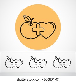 Line icon- health