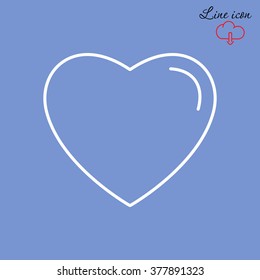 Line icon- heart