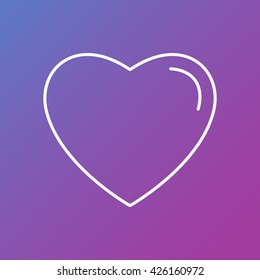Line icon- heart