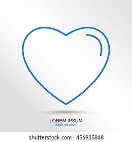 Line icon- heart