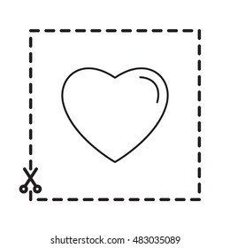 Line icon- heart