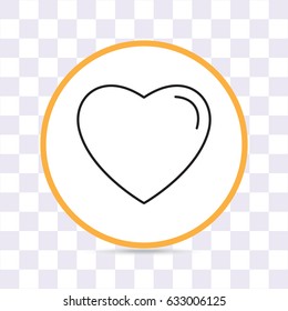 Line icon- heart