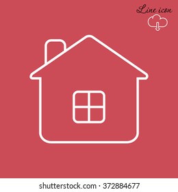 Line icon- house