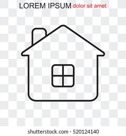Line icon- house