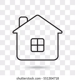 Line icon- house