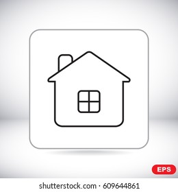 Line icon- house