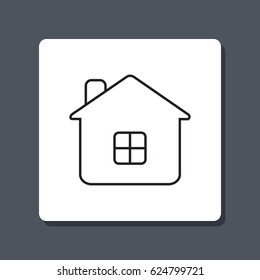 Line icon- house