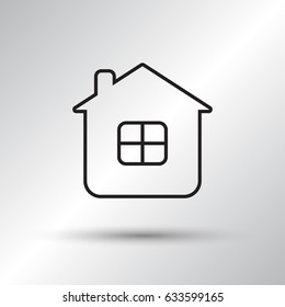 Line icon- house