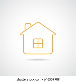 Line icon- house