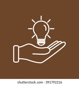 Line icon- idea