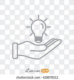 Line icon- idea