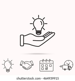 Line icon- idea