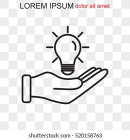 Line icon- idea