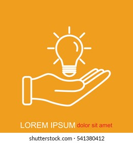 Line icon- idea