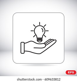 Line icon- idea