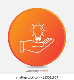 Line icon- idea