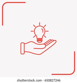 Line icon- idea