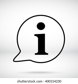 Line icon- information 