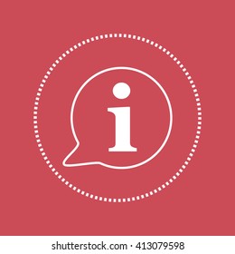 Line icon- information 