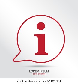 Line icon- information 