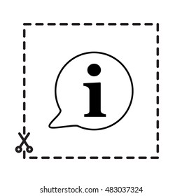 Line icon- information 