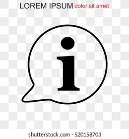 Line icon- information 