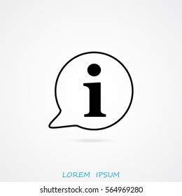 Line icon- information 