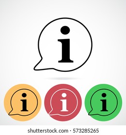 Line icon- information 