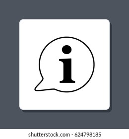 Line icon- information 