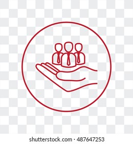 Line icon- insurance