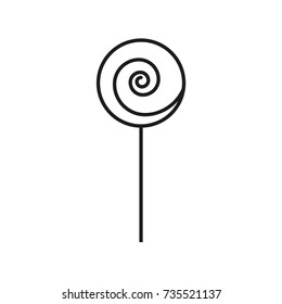 Line icon. Lollipop