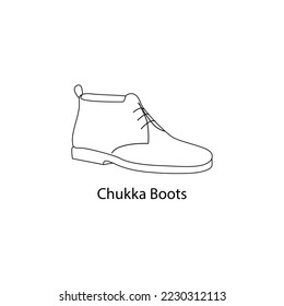 Line icon Man Shoes Vector illustartion Sketching of Business Shoes Outline icon isolated on white background. Outline drawing Formal Man's Shoes Business Footwear Hand drawn Pair Men Shoes Silhouette