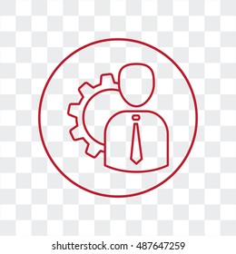 Line icon-   Management 