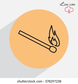 Line icon-  match