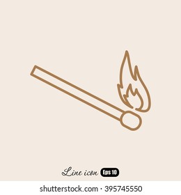 Line icon-  match