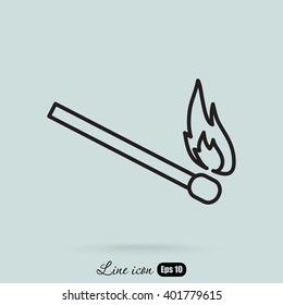Line icon-  match
