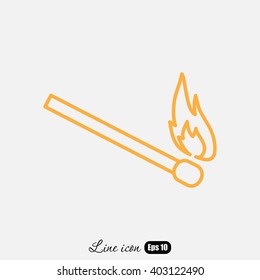 Line icon-  match